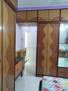 Bedroom Image of 1200 Sq.ft 3 BHK Apartment / Flat for rent in Prajapati Park, Kopar Khairane Navi Mumbai for Rs. 75000