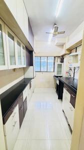 Kitchen Image of 890 Sq.ft 2 BHK Apartment / Flat for rent in Marathon Cosmos, Mulund West Mumbai for Rs. 52000