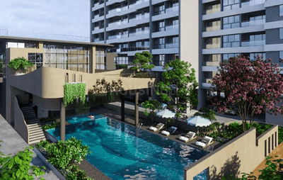 Image of 1160 Sq.ft 2 BHK Apartment / Flat for sale in NDG Om Mangalam Samruddhi, Kiwale, Pune for Rs. 6500000