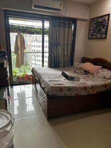 Bedroom Image of 950 Sq.ft 2 BHK Apartment / Flat for rent in Centrio Nx By Mj Shah, Chedda Nagar Mumbai for Rs. 70000