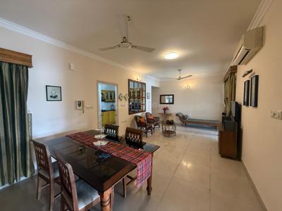 Hall Image of 1400 Sq.ft 3 BHK Apartment / Flat for rent in ABAD Marine Plaza, Marine Drive Kochi for Rs. 56000