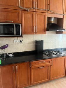 Kitchen Image of 1250 Sq.ft 2 BHK Apartment / Flat for rent in SLS Serenity Apartment, Panathur Bengaluru for Rs. 58000