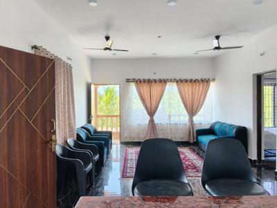 Hall Image of 1000 Sq.ft 2 BHK Apartment / Flat for rent in Pernem Goa for Rs. 40000