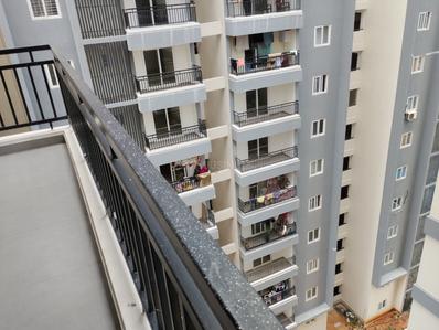 Balcony Image of 2061 Sq.ft 3 BHK Apartment / Flat for rent in Praneeth Pranav Solitaire, Bachupally Hyderabad for Rs. 50000