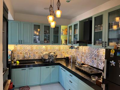Kitchen Image of 850 Sq.ft 2 BHK Apartment / Flat for sale in Bhaktamar Residency, Wadgaon Sheri Pune for Rs. 14800000