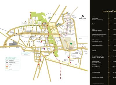 Image of 1642 Sq.ft 3 BHK Apartment / Flat for sale in Experion Windchants, Sector 112, Gurgaon for Rs. 58000000
