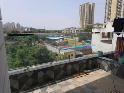 Bedroom One Image of 700 Sq.ft 2 BHK Builder Floor for rent in Sector 110 Gurgaon for Rs. 23000