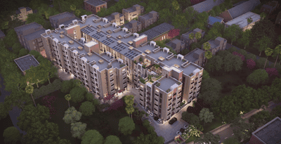 Image of 1047 Sq.ft 3 BHK Apartment / Flat for sale in Gerugambakkam, Chennai for Rs. 10300000