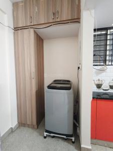 Kitchen Image of 610 Sq.ft 1 BHK Builder Floor for rent in S.G. Palya Bengaluru for Rs. 18000