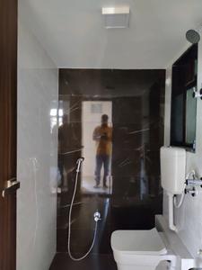 Common Bathroom Image of 520 Sq.ft 1 BHK Apartment / Flat for rent in Vijay Park, Kasarvadavali Thane for Rs. 16999