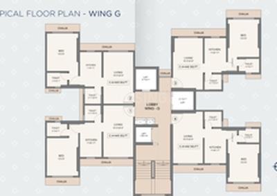 Image of 511 Sq.ft 1 BHK Apartment / Flat for sale in Malad West, Mumbai for Rs. 8000000