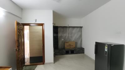 Living Room Image of 699 Sq.ft 1 BHK Builder Floor for rent in Mahadevapura Bengaluru for Rs. 32000