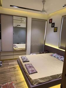 Bedroom Image of 1000 Sq.ft 1.5 BHK Independent House for rent in Arjun Pearl, Ghatlodiya Ahmedabad for Rs. 16500