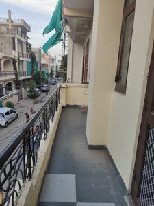 Balcony Image of 500 Sq.ft 1 BHK Builder Floor for rent in Vaishali Nagar Jaipur for Rs. 18000