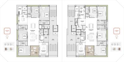Image of 6100 Sq.ft 4 BHK Apartment / Flat for sale in Sankalp The Bellagio, Ambli, Ahmedabad for Rs. 56100000