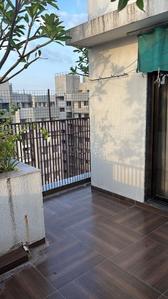 Balcony Image of 1450 Sq.ft 3 BHK Penthouse for sale in Flora Ixora, Bopal Ahmedabad for Rs. 15500000