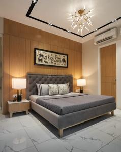 Bedroom Image of 1250 Sq.ft 3 BHK Apartment / Flat for sale in Courtyard Primero, Sevasi Vadodara for Rs. 7000000