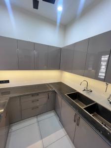 Kitchen Image of 1500 Sq.ft 2 BHK Builder Floor for rent in TDI Panipat Estate, Huda Sectors Panipat for Rs. 21000