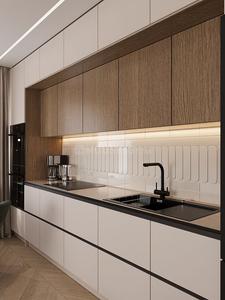 Kitchen Image of 936 Sq.ft 3 BHK Apartment / Flat for sale in Raunak Centrum, Chembur Mumbai for Rs. 27500000
