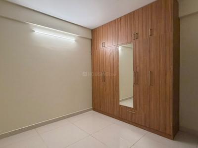 Bedroom Image of 1450 Sq.ft 3 BHK Apartment / Flat for rent in Thanisandra Bengaluru for Rs. 38575
