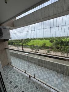 Balcony Image of 1310 Sq.ft 2 BHK Apartment / Flat for rent in Shreenathji Delta Riviera, Ulwe Navi Mumbai for Rs. 60000