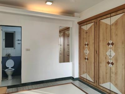 Bedroom Image of 533 Sq.ft 1 BHK Apartment / Flat for rent in Kasarvadavali Thane for Rs. 18000