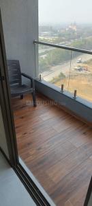 Balcony Image of 600 Sq.ft 1 BHK Apartment / Flat for rent in City One Square, Kiwale Pune for Rs. 18000