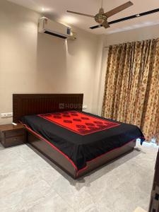 Bedroom Image of 1150 Sq.ft 2 BHK Apartment / Flat for rent in Janta Galaxy Heights, JLPL Industrial Area Mohali for Rs. 35000