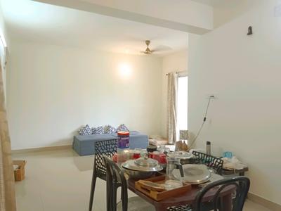 Dining Area Image of 1375 Sq.ft 3 BHK Apartment / Flat for rent in Sugam Sabuj, Narendrapur Kolkata for Rs. 22000