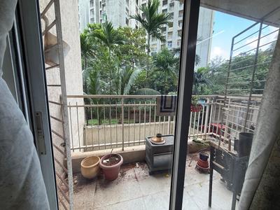 Balcony Image of 1300 Sq.ft 3 BHK Apartment / Flat for rent in Thane West Thane for Rs. 38000
