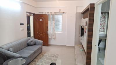 Living Room Image of 1146 Sq.ft 2 BHK Apartment / Flat for rent in Prabhavathi Akshaya Guna Residency, Hulimavu Bengaluru for Rs. 30000