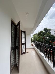 Balcony Image of 2100 Sq.ft 3 BHK Apartment / Flat for rent in Akota Vadodara for Rs. 25000