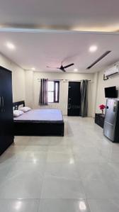 Bedroom Image of 550 Sq.ft 1 RK Apartment / Flat for rent in Malviya Nagar Jaipur for Rs. 18000