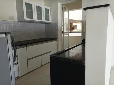 Kitchen Image of 1500 Sq.ft 3 BHK Apartment / Flat for rent in JSM Pinnacle D Dreams, Nipania Indore for Rs. 35000