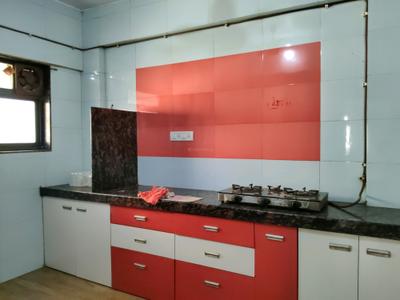 Kitchen Image of 600 Sq.ft 1 BHK Apartment / Flat for sale in Bhavini Enclave, Mulund East Mumbai for Rs. 11200000