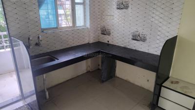 Kitchen Image of 690 Sq.ft 1 BHK Apartment / Flat for rent in Wakad Pune for Rs. 22000