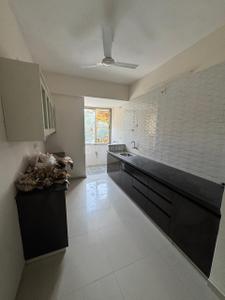 Kitchen Image of 600 Sq.ft 3 BHK Apartment / Flat for rent in Saral Aarambh, Bhadaj Ahmedabad for Rs. 23000