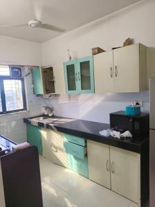 Kitchen Image of 850 Sq.ft 2 BHK Apartment / Flat for rent in Nahar Orchid Enclave, Powai Mumbai for Rs. 72000