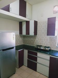 Kitchen Image of 1050 Sq.ft 2 BHK Builder Floor for rent in Ashiana Gulmohar Gardens, Beelwa Jaipur for Rs. 23000