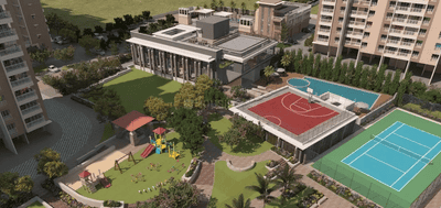 Image of 1463 Sq.ft 3 BHK Apartment / Flat for sale in Ashiana Malhar, Hinjawadi, Pune for Rs. 11100000