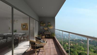 Balcony Image of 1034 Sq.ft 2 BHK Apartment / Flat for sale in Gagan Klara, Balewadi Pune for Rs. 12000000
