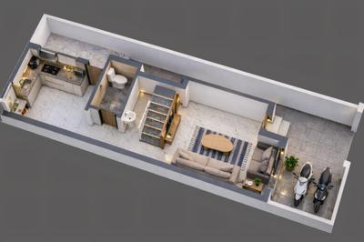 Image of 1000 Sq.ft 2 BHK Duplex for sale in Rahatgaon, Amravati for Rs. 3660000