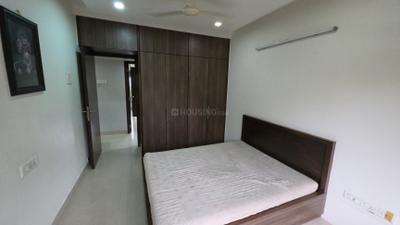 Bedroom Image of 1250 Sq.ft 3 BHK Apartment / Flat for rent in Ekta Meadows, Borivali East Mumbai for Rs. 110000