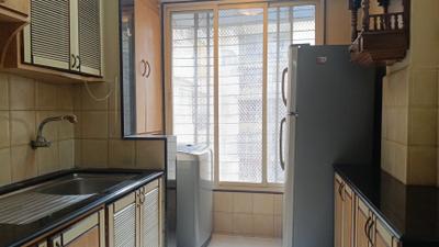 Kitchen Image of 816 Sq.ft 2 BHK Apartment / Flat for rent in Evershine Millennium Paradise, Kandivali East Mumbai for Rs. 60000