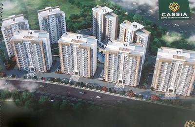 Image of 2029 Sq.ft 4 BHK Apartment / Flat for sale in Omaxe Cassia GH II Phase I, Kalli Pashchim, Lucknow for Rs. 15100000