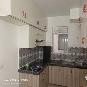 Kitchen Image of 1120 Sq.ft 2 BHK Builder Floor for rent in Signature Global Park 4 And 5, Sector 36 Sohna for Rs. 21000