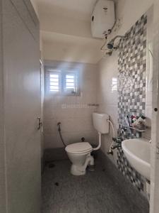 Bathroom Image of 620 Sq.ft 1 BHK Independent House for rent in Kaggadasapura Bengaluru for Rs. 21000