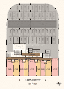 Image of 1193 Sq.ft 2 BHK Apartment / Flat for sale in Siya Vishwaraja, Kharghar, Navi Mumbai for Rs. 12500000