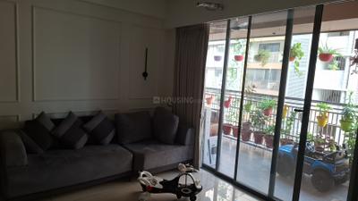 Living Room Image of 2400 Sq.ft 4 BHK Apartment / Flat for sale in Saanvi Nirman Spectra, Bopal Ahmedabad for Rs. 24000000