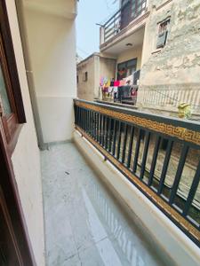 Balcony Image of 600 Sq.ft 1 BHK Independent House for rent in AKMS Homes, Freedom Fighters Enclave New Delhi for Rs. 24000